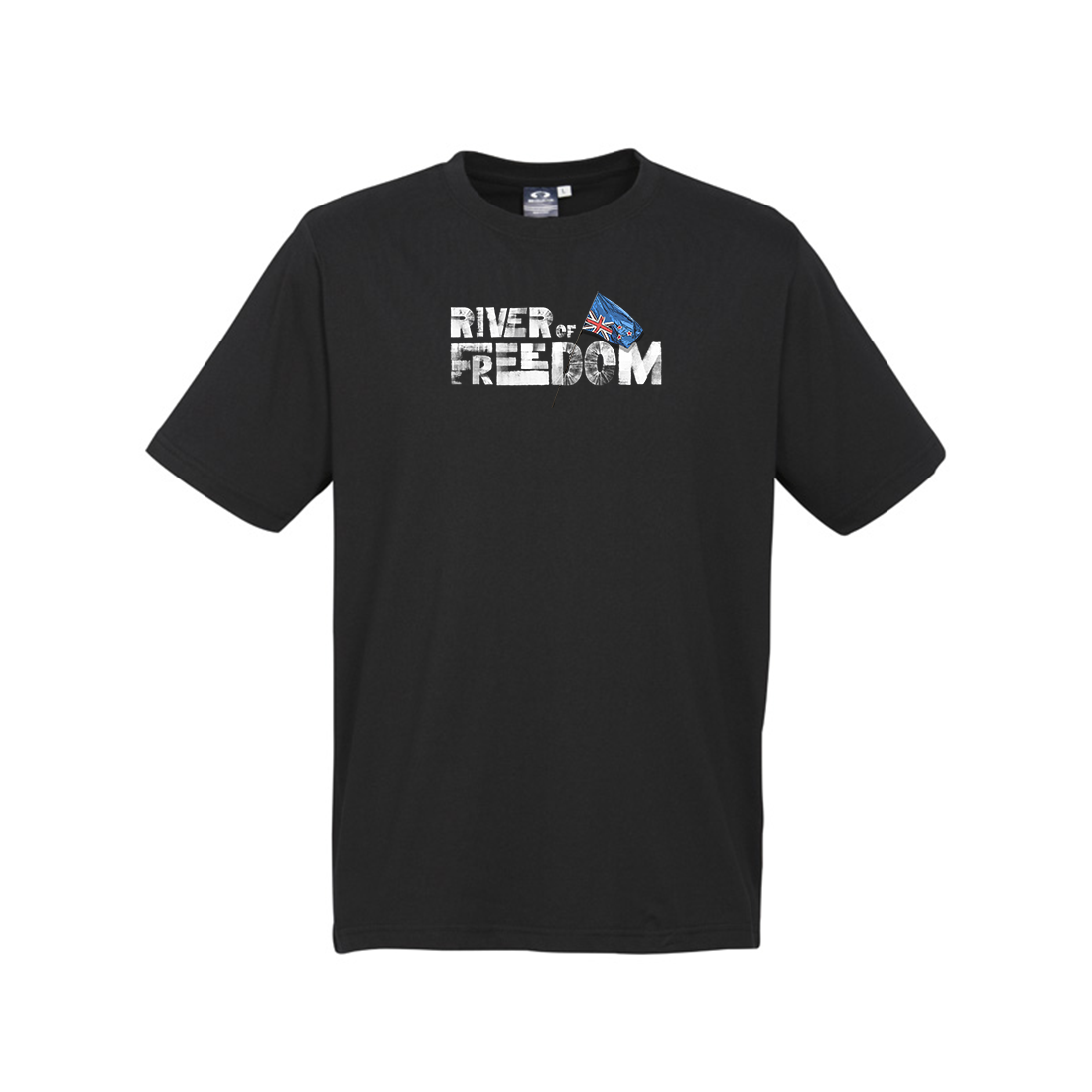 River of Freedom T-SHIRT (Men) Flag