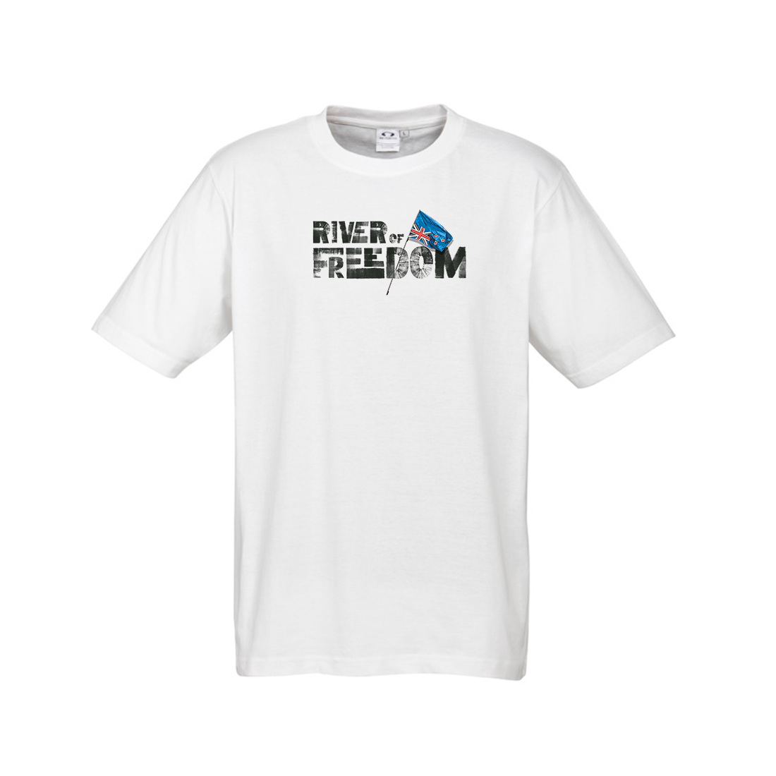 River of Freedom T-SHIRT (Men) Flag