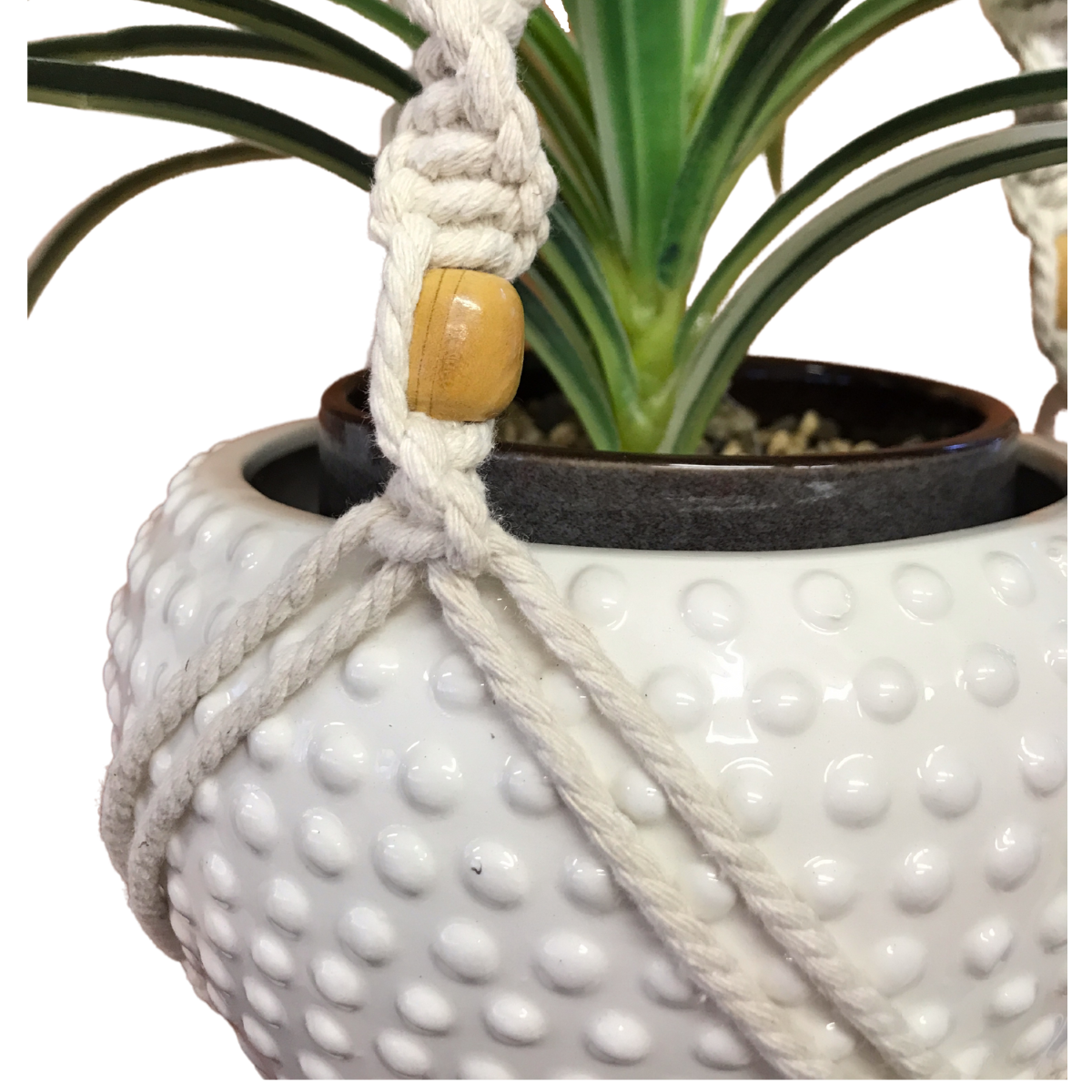 The Joy Gypsy Macrame Plant Holder (MED01)