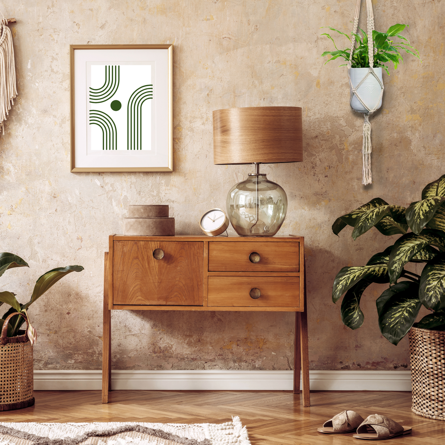 The Joy Gypsy Macrame Plant Holder (MED02)