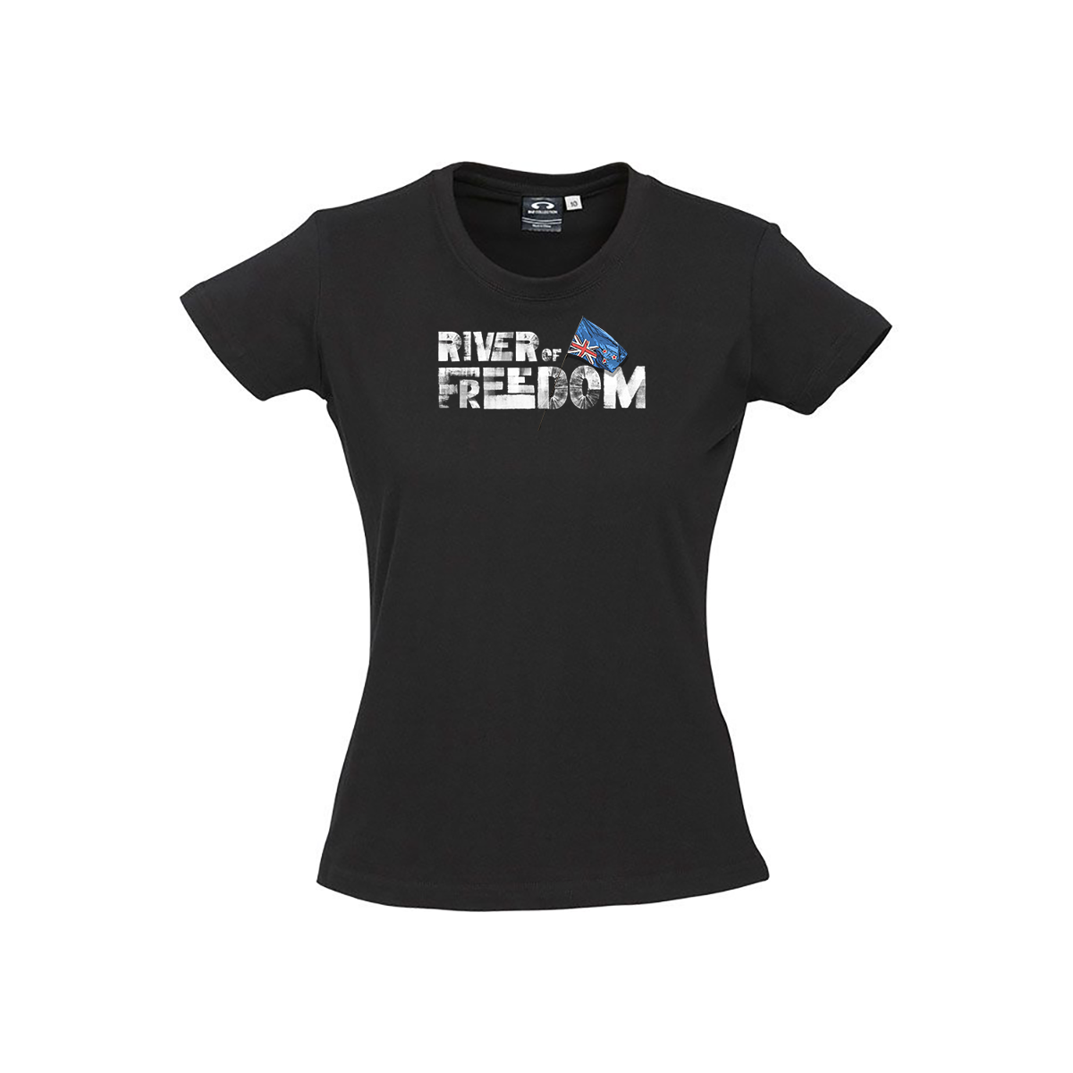 River of Freedom T-SHIRT (Women) Flag