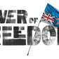 River of Freedom T-SHIRT (Men) Flag