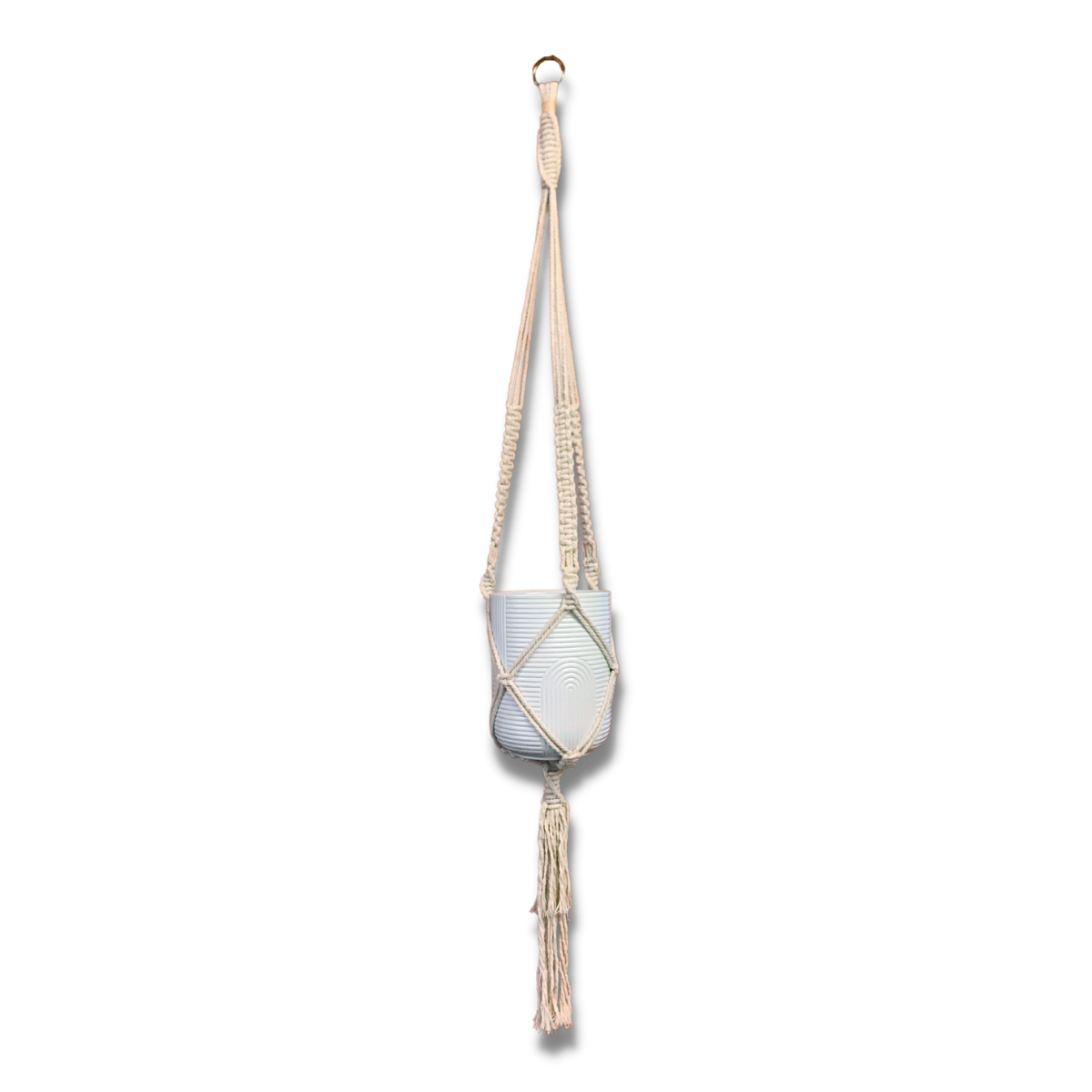 The Joy Gypsy Macrame Plant Holder (MED02)